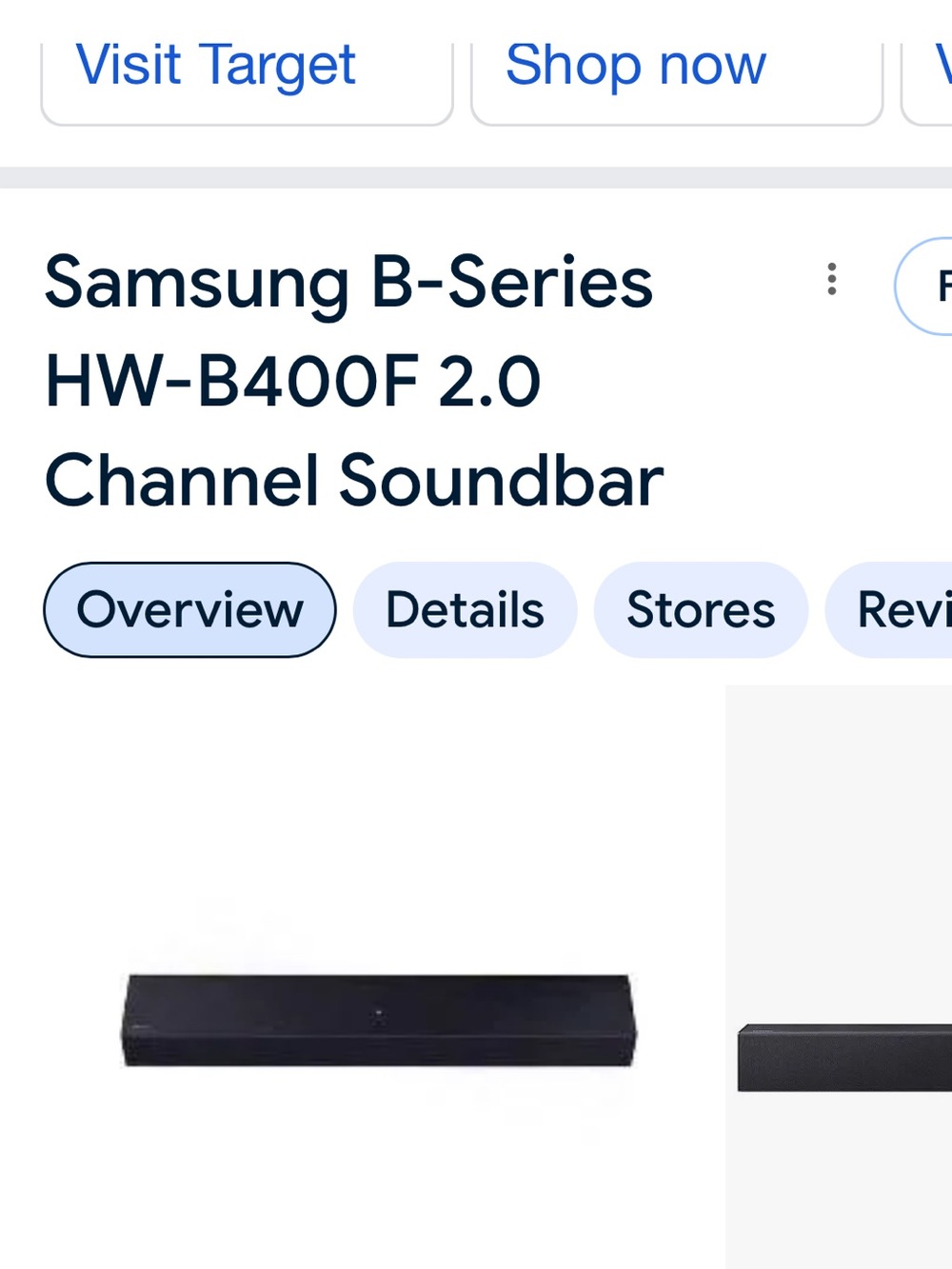 Samsung B-Series B40OF Soundbar Dolby Audio HDMI with remote
